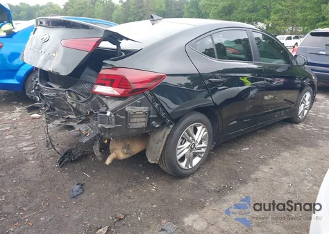 2019 Hyundai Elantra Sel z USA, uszkodzony, nr VIN KMHD84LF5KU879097